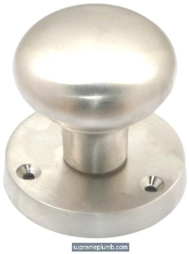 Victorian Mortice Knob HOT FORGED Satin Nickel